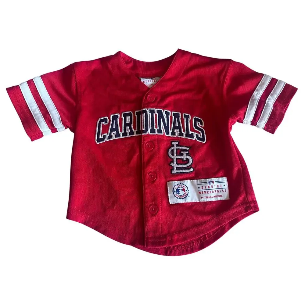 St. Louis Cardinals Jersey - Size 12 Months - Red